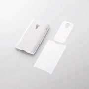 MPS-X10PVWH [Xperia用 シェルカバー（液晶保護フィルム付） ホワイト]