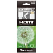 HDMIケーブル 1.0m ホワイト ハイスピード カテゴリー2対応 イーサネット対応 Ver.1.4 HDC-FL10-W