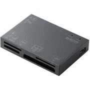 メモリリーダライタ USBブースター搭載 ブラック MR-A005BK