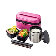 まほうびん弁当箱（ご飯容量：1.8杯） ピンク LWY-BA36-P