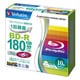 録画用BD-R 1-6倍速 25GB 10枚 インクジェットプリンタ対応 VBR130RP10V1