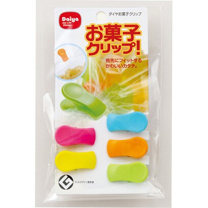 ダイヤ お菓子クリップ