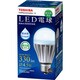LED電球 E26口金 昼白色 330lm 密閉器具対応 防水 E-CORE（イーコア） LDA5N/WD