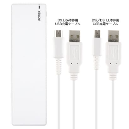 乾電池アダプタ ホワイト [DS Lite/Dsi/DSi LL用]