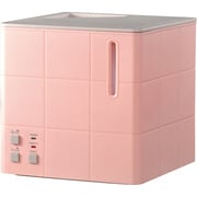 加湿器（スチーム式） ピンク （木造5畳 プレハブ洋室8畳まで） CUBE AHD-031-PK