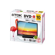 録画用DVD-R 120分 1-16倍 CPRM対応 10枚 インクジェットプリンタ対応 DR120DPWC10U