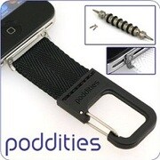iPhone4用カラビナストラップ(ナイロン/B [Poddities<ポディティーズ >]