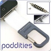 iPhone4用カラビナストラップ(ナイロン/W [Poddities<ポディティーズ >]