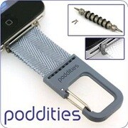iPhone4用カラビナストラップ(ナイロン/G [Poddities<ポディティーズ >]
