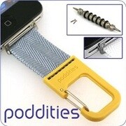 iPhone4用カラビナストラップ(ナイロン/Y [Poddities<ポディティーズ >]