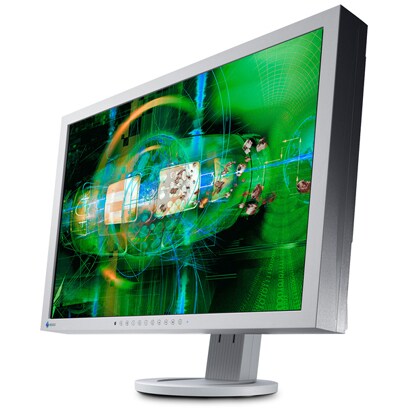 24.1型ワイド液晶モニター FlexScan（フレックススキャン） アナログ/デジタル接続 セレーングレイ SX2462W-HXGY