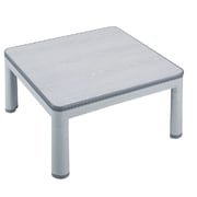 電気こたつ ライトグレー 75×75cm MK-FBT75C