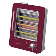 遠赤外線ストーブ（スチーム機能付） ワインレッド MS-QS900C