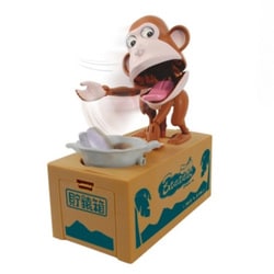 人気新品 ヨドバシ.com 通販【全品無料配達】 サル 貯猿箱 BANDAI バンダイ - 貯金箱
