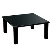 電気こたつ ブラック・鏡面加工 75×75cm WHS-75-BK