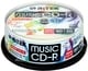 音楽用CD-R 1～24倍速 700MB 20枚 CD-RMU80.20SP