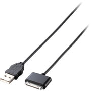 iPad・iPhone用充電・通信ケーブル 1m ブラック USB-UAD10BK