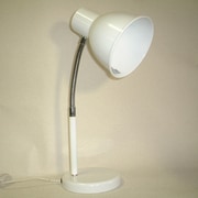 電球型蛍光灯デスクスタンド ホワイト SS-321E(WH)