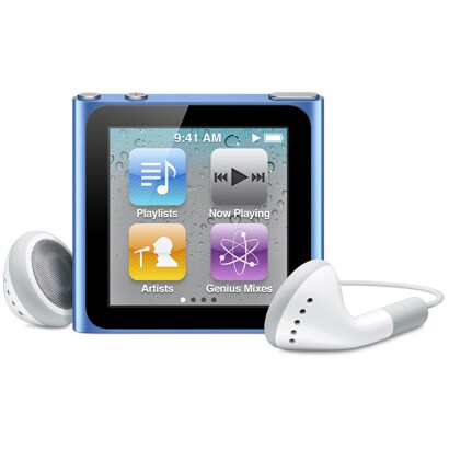 iPod nano 8GB ブルー MC689J/A 第6世代