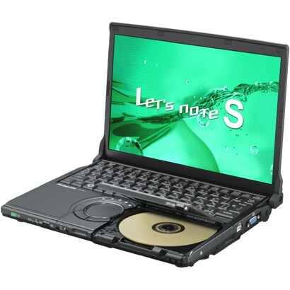 Let'snote S9シリーズ 12.1型ワイド液晶/HDD500GB/DVDスーパーマルチドライブ ブラック CF-S9LYFFDR