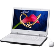 LaVie Lシリーズ 15.6型ワイド液晶/HDD640GB/ブルーレイディスクドライブ スパークリングリッチホワイト PC-LL750CS6W