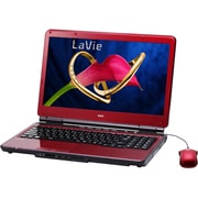 LaVie Lシリーズ 15.6型ワイド液晶/HDD640GB/ブルーレイディスクドライブ スパークリングリッチレッド PC-LL750CS6R