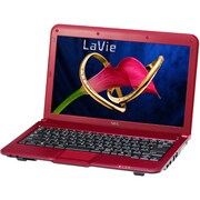 LaVie Mシリーズ 13.3型ワイド液晶/HDD500GB グロスレッド PC-LM550CS6R