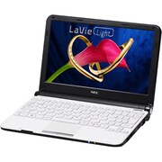 LaVie Lightシリーズ 10.1型ワイド液晶/HDD320GB プラバーホワイト PC-BL550CS6W