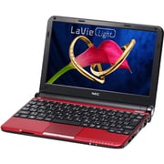 LaVie Lightシリーズ 10.1型ワイド液晶/HDD320GB プラバーレッド PC-BL550CS6R