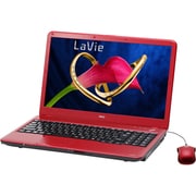 LaVie Sシリーズ 15.6型ワイド液晶/HDD500GB/ブルーレイディスクドライブ ラズベリーレッド ヨドバシカメラオリジナル PC-LS550CS1CR