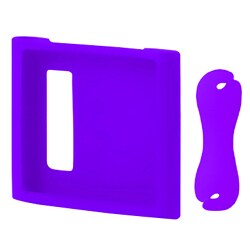 第6世代 iPod nano用 クリスタル+シリコンケースセット パープル BI-IS210CASE/M