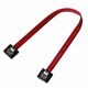 シリアルATA3フラットケーブル　ラッチ付　ミニコネクター 20cm SATA3-20M 取回し易いミニコネクタ