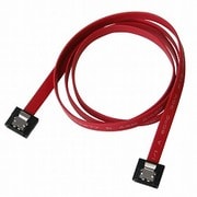 シリアルATA3フラットケーブル ラッチ付 ミニコネクター 80cm SATA3-80M 取回し易いミニコネクタ