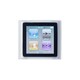 第6世代 iPod nano用シリコンケースセット クリア TR-SCSNN6-CL