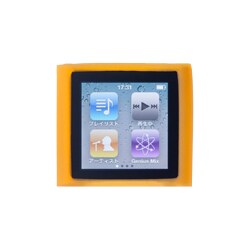 第6世代 iPod nano用シリコンケースセット オレンジ TR-SCSNN6-OR