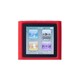 第6世代 iPod nano用シリコンケースセット レッド TR-SCSNN6-RD