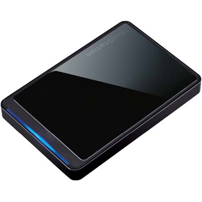 USB接続 ポータブルハードディスク 東芝〈レグザ〉/シャープAQUOS(アクオス)/ソニー〈ブラビア〉torne（トルネ）対応 640GB クリスタルブラック HD-PCT640U2-BK