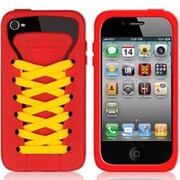 PHSH4-RD [iPhone4シューズ型シリコンケース (レッド)]