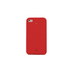 第4世代 iPod touch用シリコンケース レッド CP10006-R