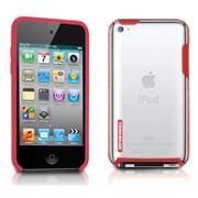 第4世代iPod touch用ケース TUNESHELL RubbeFrame for iPod touch 4G レッド TUN-IP-000136