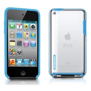 第4世代iPod touch用ケース TUNESHELL RubbeFrame for iPod touch 4G ブルー TUN-IP-000137