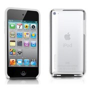 第4世代iPod touch用ケース TUNESHELL RubbeFrame for iPod touch 4G ホワイト TUN-IP-000138