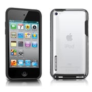 第4世代iPod touch用ケース TUNESHELL RubbeFrame for iPod touch 4G ブラック TUN-IP-000139