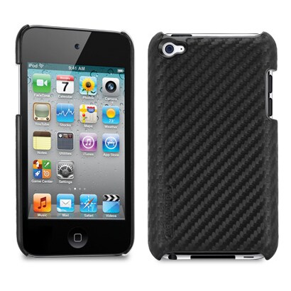第4世代iPod touch用ケース CarbonLook for iPod touch 4G ブラック TUN-IP-000155