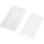 第4世代 iPod touch用ソフトケース 液晶保護フィルム付 クリア AVA-T10UCCR