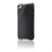 第4世代iPod touch用ケース グリップビューメタリック ブラック F8Z658qeC00