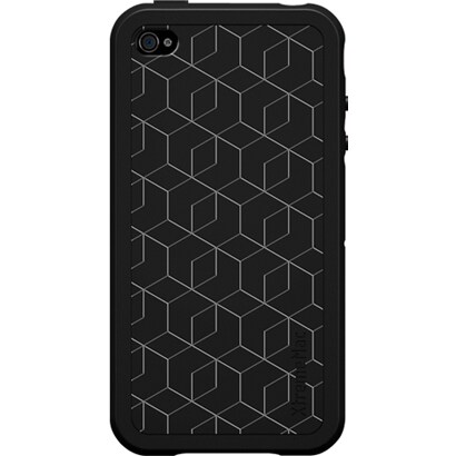 IPP-TT4-13 [iPhone4用シリコンケース Tuffwrap Tatu（タフラップ タトゥ） ブラック（ブロック）]