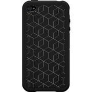 IPP-TT4-13 [iPhone4用シリコンケース Tuffwrap Tatu（タフラップ タトゥ） ブラック（ブロック）]