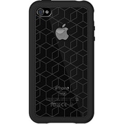 IPP-MT4-13 [iPhone4用アドバストシリコンケース Microshield Tatu（マイクロシールド タトゥ） ブラック(ブロック)]
