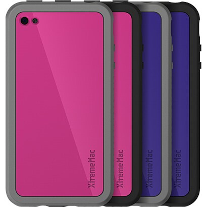 IPP-CUZ-33 [iPhone4用マルチシリコンケース Customize（カスタマイズ） ピンク/パープル]